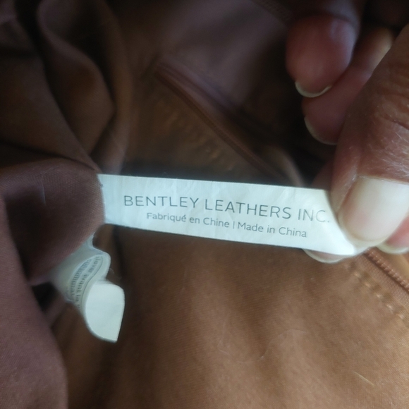 Bentley Leathers Cargo Medium Buterscotch Soft Satchel Handbag - Picture 10 of 16